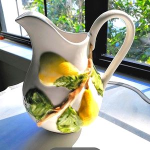 Jay Wilfred Andrea by Sadek Portugal  Lemon Lime Pitcher/ Vase
